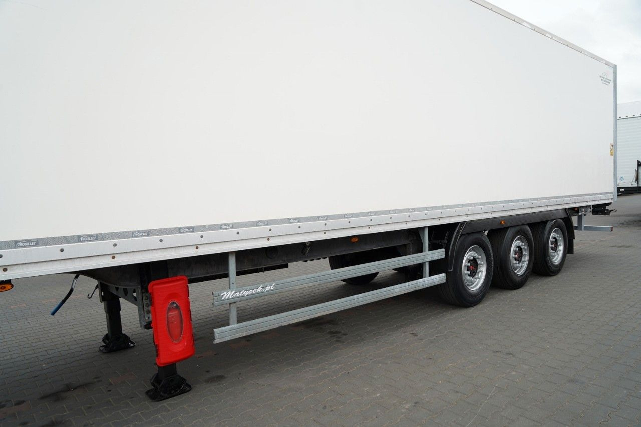 Chladírenský návěs Frühauf  TROUILLET / KONTENER / KOFFER / DWIE OSIE PODNO: obrázek 7