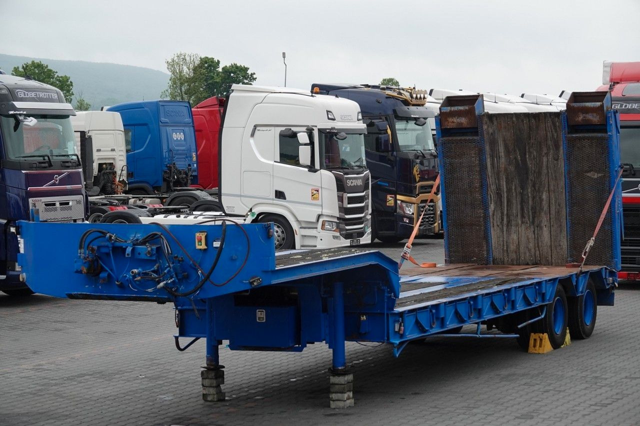 Kaiser LAWETA NISKOPODWOZIOWA / NAJAZDY HYDRAULICZNE / - Podvalníkový návěs: obrázek 1 Kaiser LAWETA NISKOPODWOZIOWA / NAJAZDY HYDRAULICZNE / - Podvalníkový návěs: obrázek 1