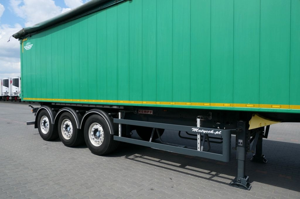 Plachtový návěs Kempf WYWROTKA 60m3 / 2018 ROK / KLAPO DRZWI / OŚ PODN: obrázek 12