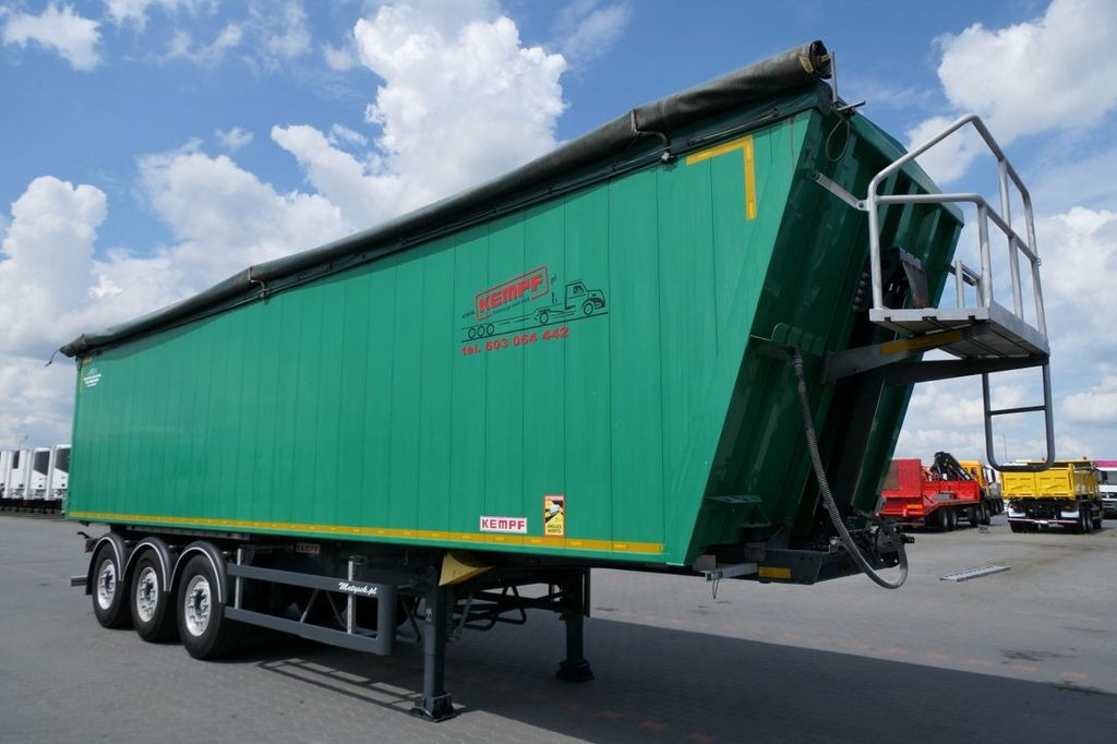 Plachtový návěs Kempf WYWROTKA 60m3 / 2018 ROK / KLAPO DRZWI / OŚ PODN: obrázek 10