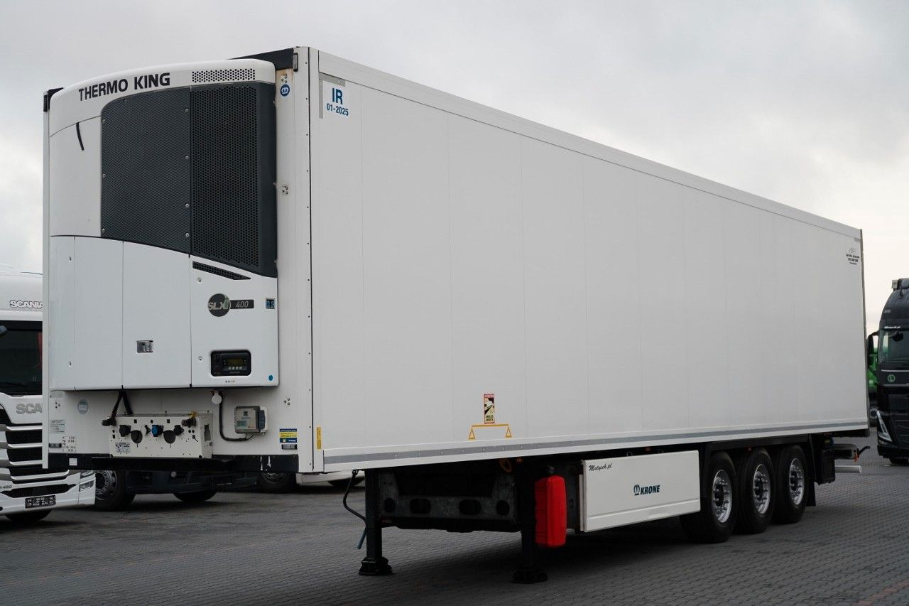 Krone CHŁODNIA / THERMO KING SLXi 400 / 2019 ROK / DO - Chladírenský návěs: obrázek 1 Krone CHŁODNIA / THERMO KING SLXi 400 / 2019 ROK / DO - Chladírenský návěs: obrázek 1