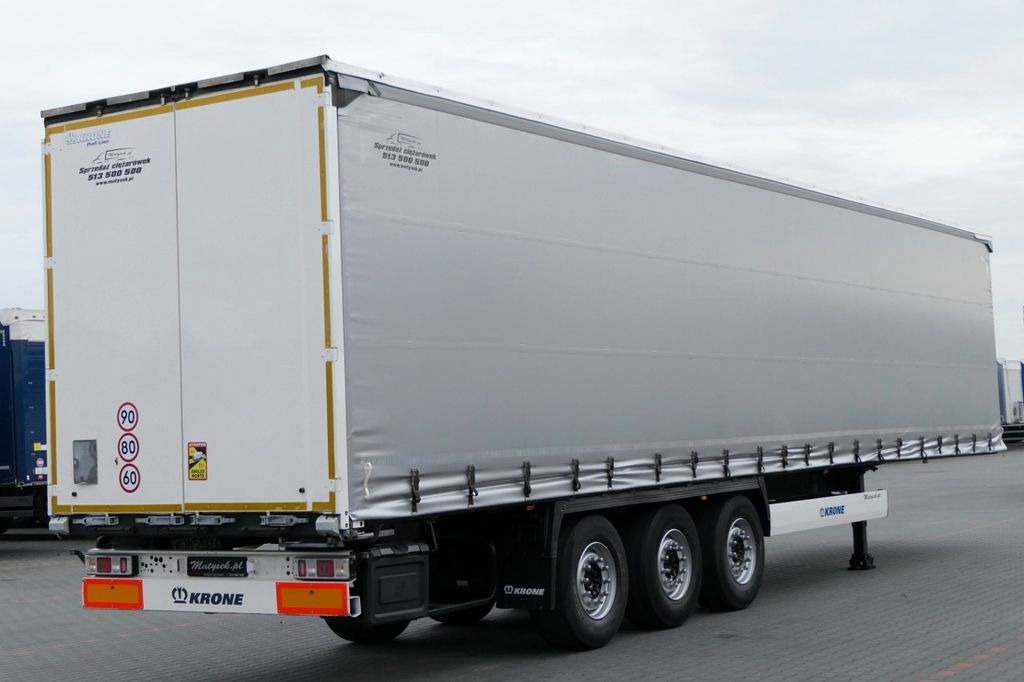 Krone CURTAINSIDER /STANDARD/LIFT ROOF & AXLE - Plachtový návěs: obrázek 5 Krone CURTAINSIDER /STANDARD/LIFT ROOF & AXLE - Plachtový návěs: obrázek 5