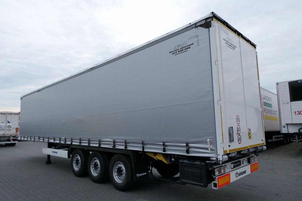 Krone CURTAINSIDER /STANDARD/LIFT ROOF & AXLE - Plachtový návěs: obrázek 4 Krone CURTAINSIDER /STANDARD/LIFT ROOF & AXLE - Plachtový návěs: obrázek 4