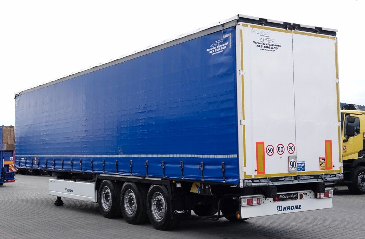 Krone FIRANKA STANDARD / KOSZ NA PALETY / 2020 R - Plachtový návěs: obrázek 3 Krone FIRANKA STANDARD / KOSZ NA PALETY / 2020 R - Plachtový návěs: obrázek 3