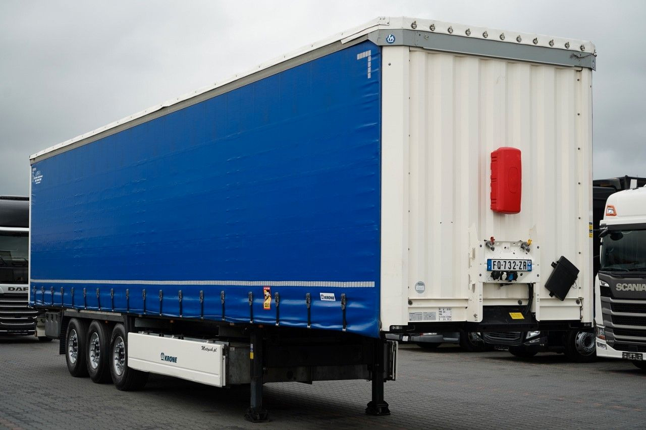 Krone FIRANKA / STANDARD / KOSZ NA PALETY / PLANDEKA - Plachtový návěs: obrázek 1 Krone FIRANKA / STANDARD / KOSZ NA PALETY / PLANDEKA - Plachtový návěs: obrázek 1