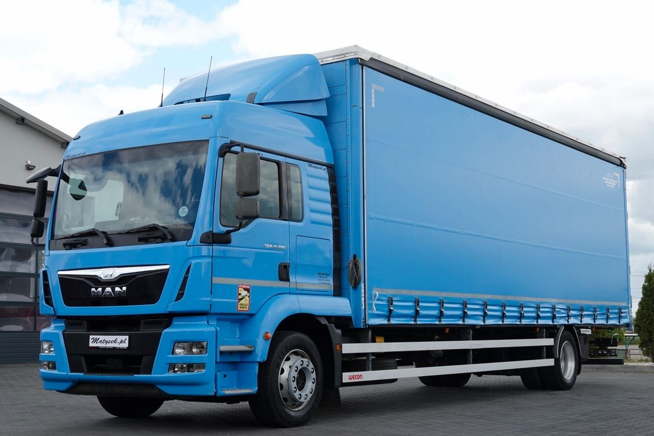 Plachtový nákladní auto MAN TGM 18.290 / 6x2 / FIRANKA - 8,9 m / SOLÓWKA  /: obrázek 1