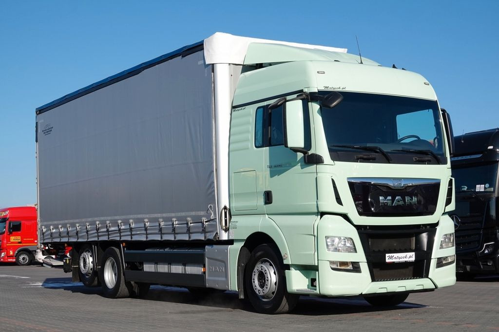 MAN TGX 26.440 / 6x2 / FIRANKA - 8,15 m / SOLÓWKA / - Plachtový nákladní auto: obrázek 4 MAN TGX 26.440 / 6x2 / FIRANKA - 8,15 m / SOLÓWKA / - Plachtový nákladní auto: obrázek 4