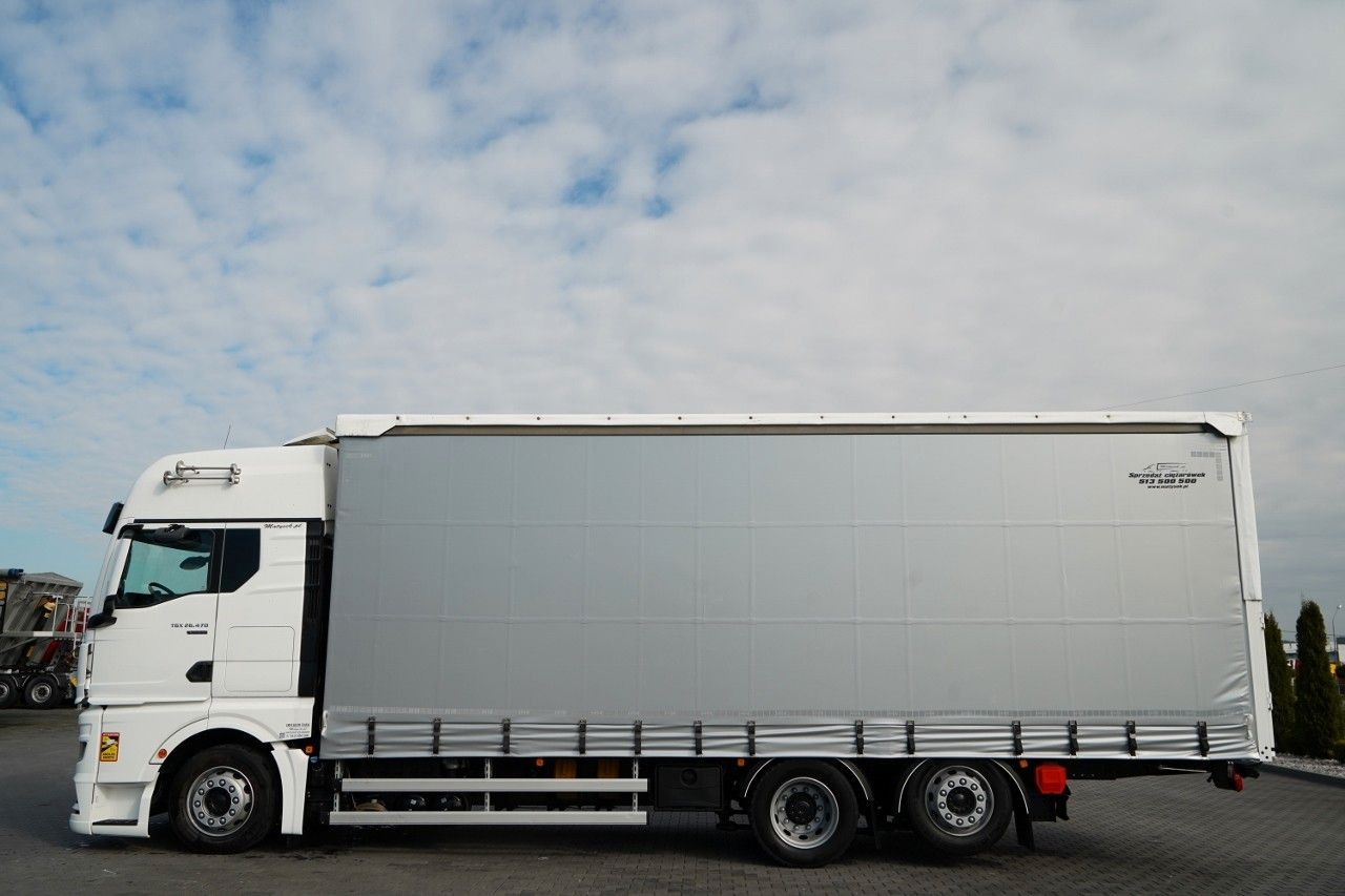 MAN TGX 26.470 / 6x2 / FIRANKA / SOLÓWKA / 6x2 / 12 - Plachtový nákladní auto: obrázek 3 MAN TGX 26.470 / 6x2 / FIRANKA / SOLÓWKA / 6x2 / 12 - Plachtový nákladní auto: obrázek 3