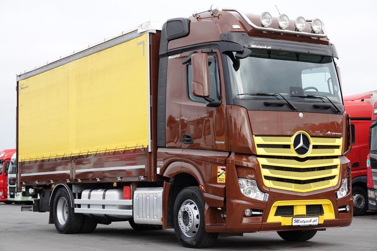 Mercedes-Benz ACTROS 1845 / 4X2 / SOLÓWKA / BURTO-FIRANKA 6,5M - Plachtový nákladní auto: obrázek 4 Mercedes-Benz ACTROS 1845 / 4X2 / SOLÓWKA / BURTO-FIRANKA 6,5M - Plachtový nákladní auto: obrázek 4