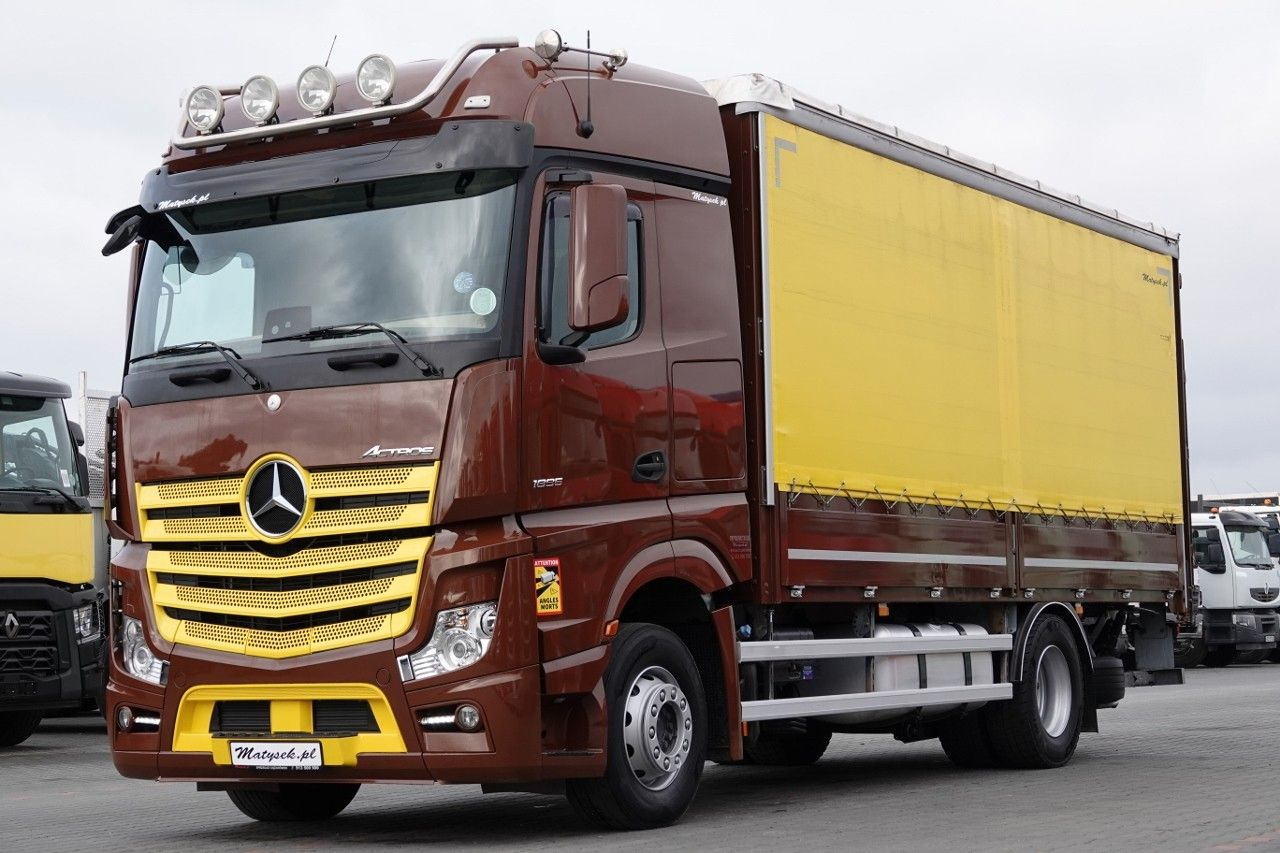 Mercedes-Benz ACTROS 1845 / 4X2 / SOLÓWKA / BURTO-FIRANKA 6,5M - Plachtový nákladní auto: obrázek 1 Mercedes-Benz ACTROS 1845 / 4X2 / SOLÓWKA / BURTO-FIRANKA 6,5M - Plachtový nákladní auto: obrázek 1