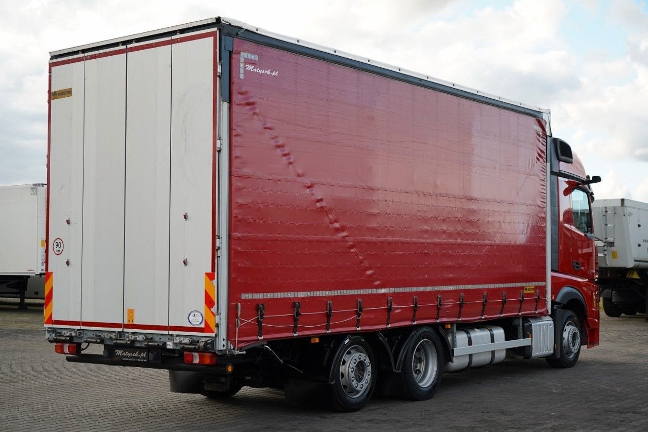 Mercedes-Benz ACTROS 2545 / SOLÓWKA  / 6x2 / OŚ PODNOSZONA / B - Plachtový nákladní auto: obrázek 4 Mercedes-Benz ACTROS 2545 / SOLÓWKA  / 6x2 / OŚ PODNOSZONA / B - Plachtový nákladní auto: obrázek 4