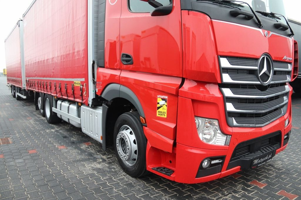 Plachtový nákladní auto Mercedes-Benz ACTROS 2548/JUMBO TRUCK 120 M3/VEHICULAR/I-COOL: obrázek 9