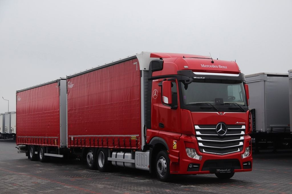 Plachtový nákladní auto Mercedes-Benz ACTROS 2548/JUMBO TRUCK 120 M3/VEHICULAR/I-COOL: obrázek 8