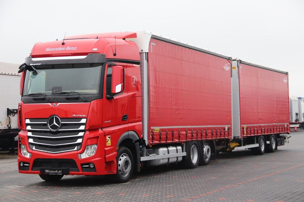 Mercedes-Benz ACTROS 2548/JUMBO TRUCK 120 M3/VEHICULAR/I-COOL - Plachtový nákladní auto: obrázek 5 Mercedes-Benz ACTROS 2548/JUMBO TRUCK 120 M3/VEHICULAR/I-COOL - Plachtový nákladní auto: obrázek 5