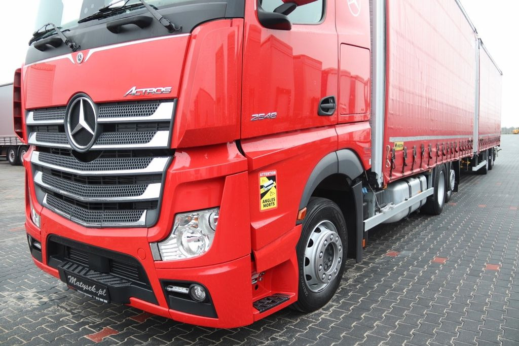 Plachtový nákladní auto Mercedes-Benz ACTROS 2548/JUMBO TRUCK 120 M3/VEHICULAR/I-COOL: obrázek 10