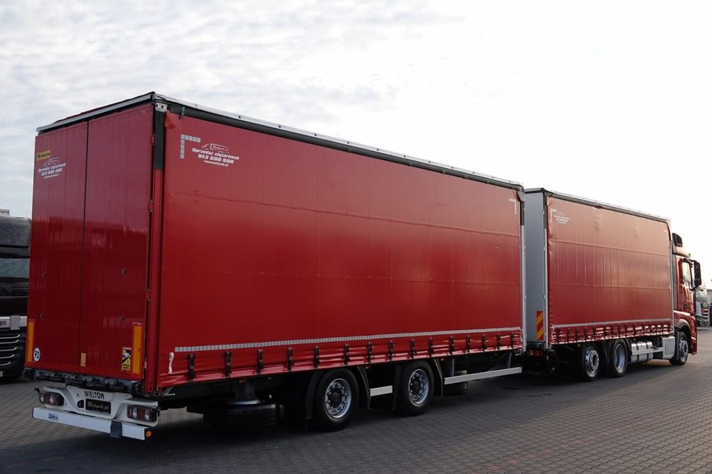 Mercedes-Benz ACTROS 2548 / ZESTAW TANDEM 120 M3 / PRZEJAZDOWY - Plachtový nákladní auto: obrázek 3 Mercedes-Benz ACTROS 2548 / ZESTAW TANDEM 120 M3 / PRZEJAZDOWY - Plachtový nákladní auto: obrázek 3