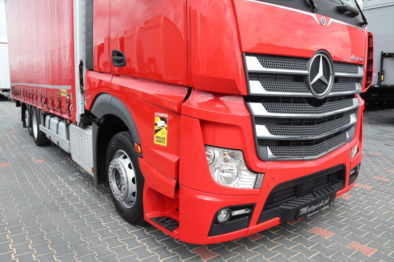 Mercedes-Benz ACTROS 2548 / ZESTAW TANDEM 120 M3 / PRZEJAZDOWY - Plachtový nákladní auto: obrázek 4 Mercedes-Benz ACTROS 2548 / ZESTAW TANDEM 120 M3 / PRZEJAZDOWY - Plachtový nákladní auto: obrázek 4