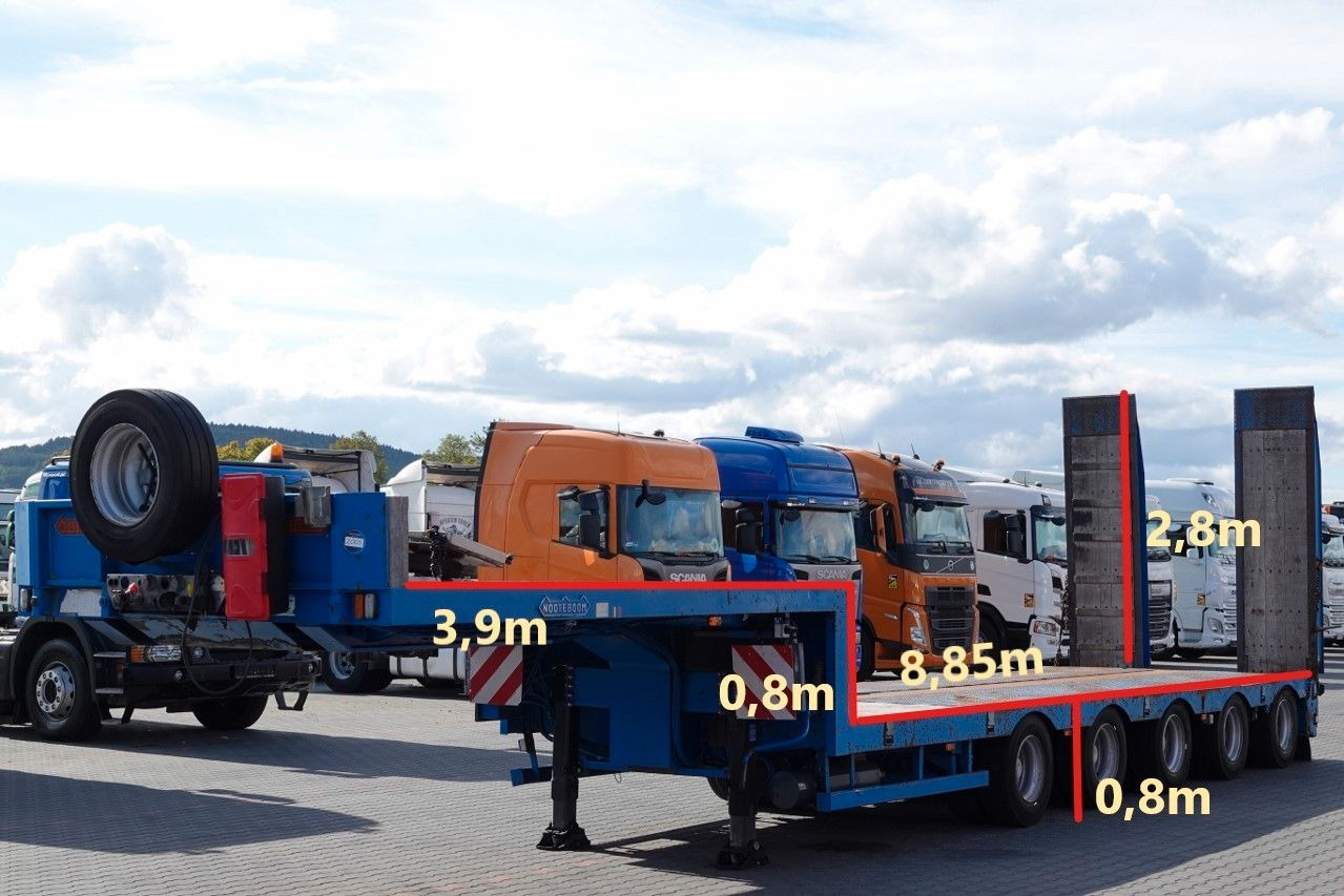Nooteboom NISKOPODWOZIE / DMC: 80 000 KG / 5 OSI / SKRĘTNE - Podvalníkový návěs: obrázek 2 Nooteboom NISKOPODWOZIE / DMC: 80 000 KG / 5 OSI / SKRĘTNE - Podvalníkový návěs: obrázek 2