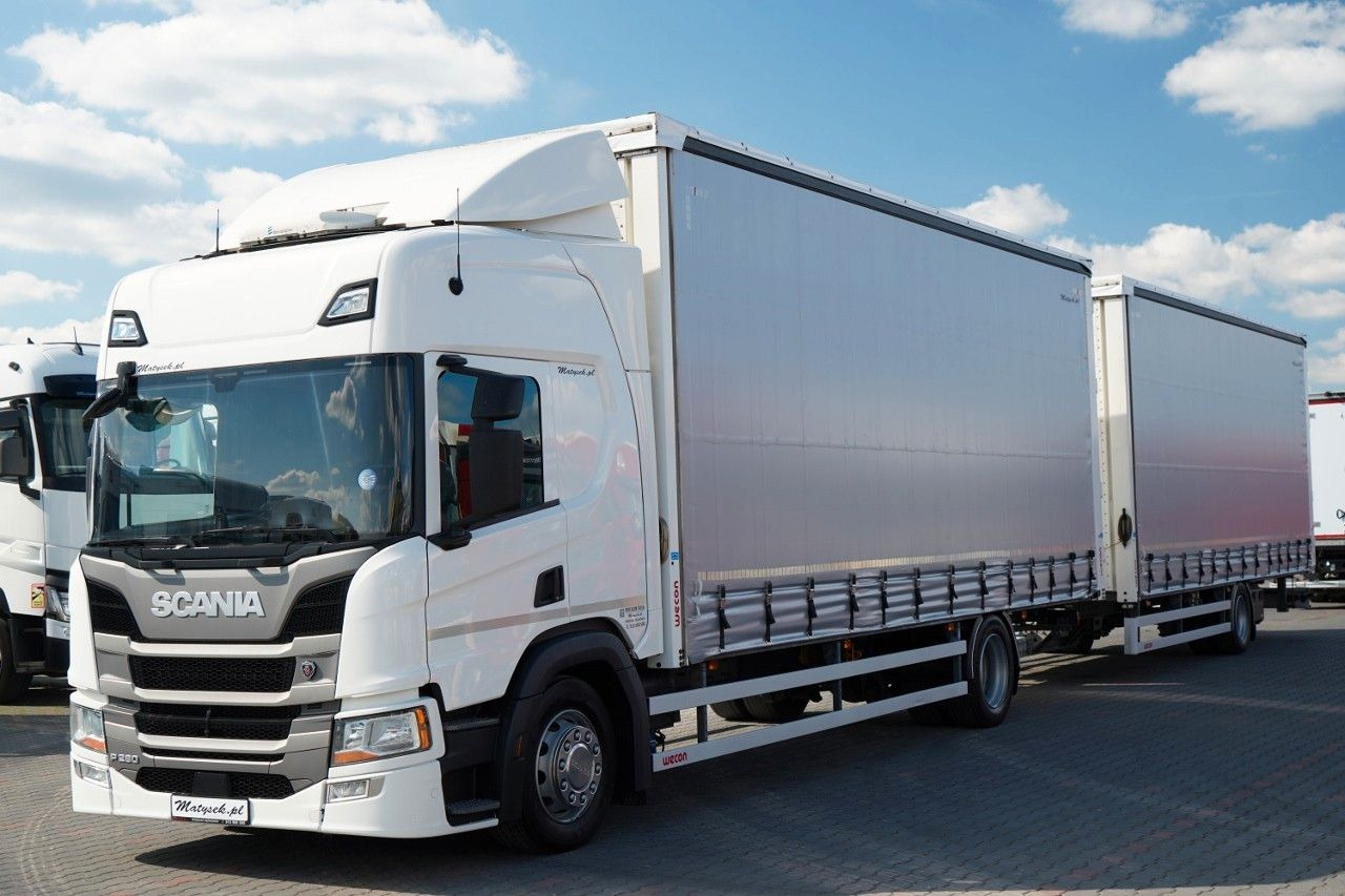Scania P 280 / ZESTAW TANDEM / 120 M3 / WECON / 2022 R - Plachtový nákladní auto: obrázek 3 Scania P 280 / ZESTAW TANDEM / 120 M3 / WECON / 2022 R - Plachtový nákladní auto: obrázek 3