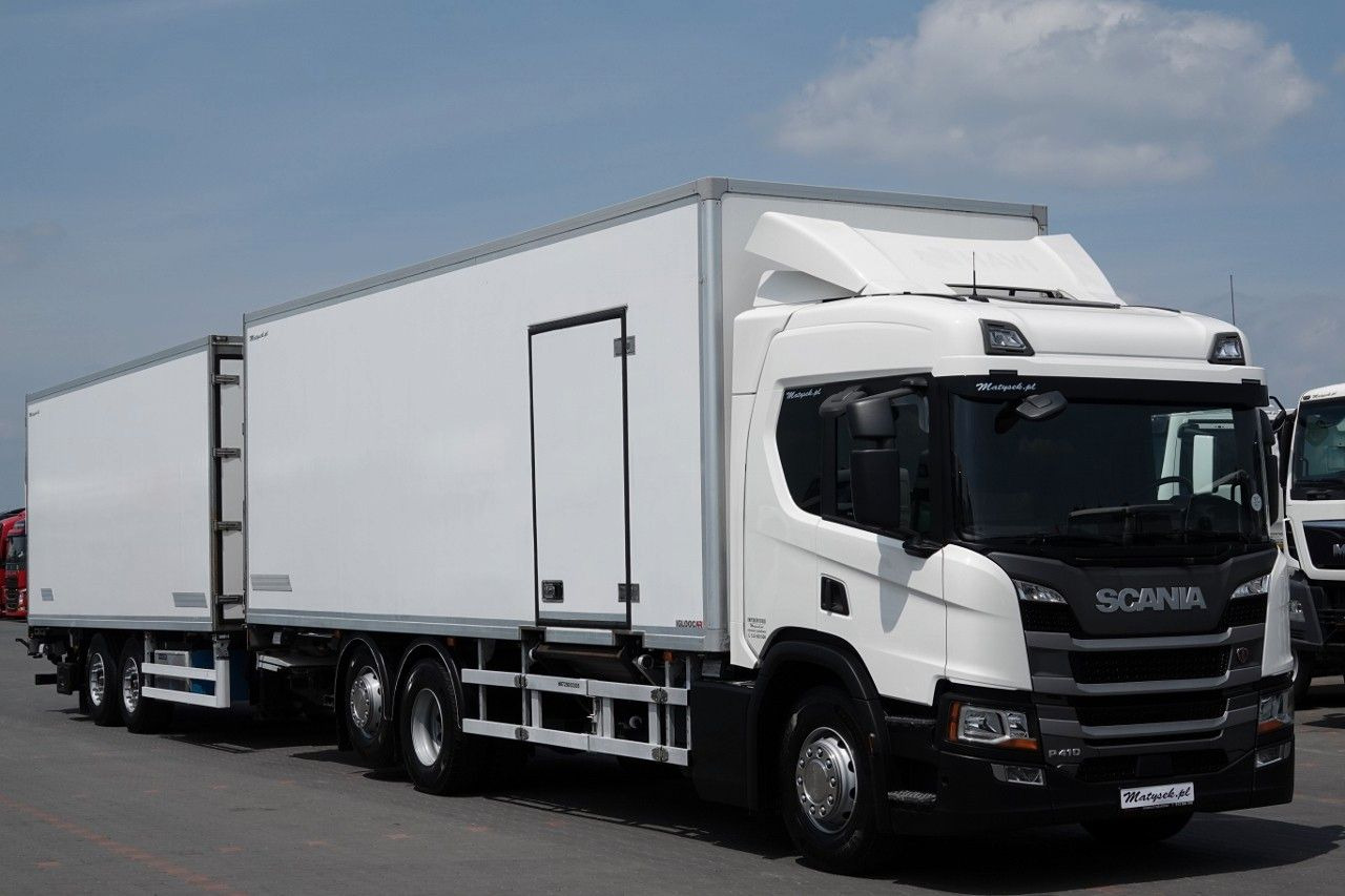 Scania P 410 / CHŁODNIA / ZESTAW TANDEM / PRZEJAZDOWY / - Chladírenský nákladní automobil: obrázek 1 Scania P 410 / CHŁODNIA / ZESTAW TANDEM / PRZEJAZDOWY / - Chladírenský nákladní automobil: obrázek 1