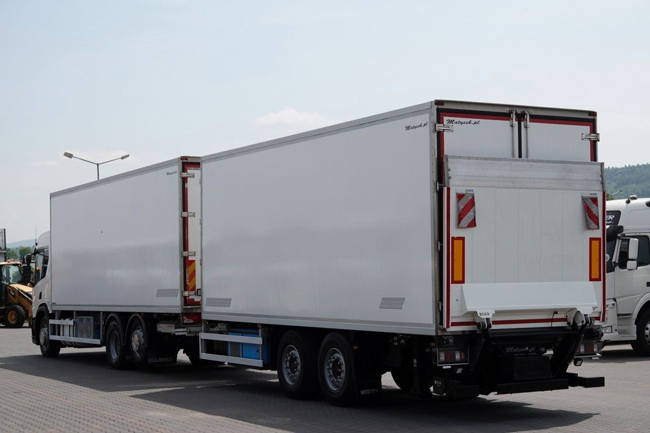 Scania P 410 / CHŁODNIA / ZESTAW TANDEM / PRZEJAZDOWY / - Chladírenský nákladní automobil: obrázek 4 Scania P 410 / CHŁODNIA / ZESTAW TANDEM / PRZEJAZDOWY / - Chladírenský nákladní automobil: obrázek 4
