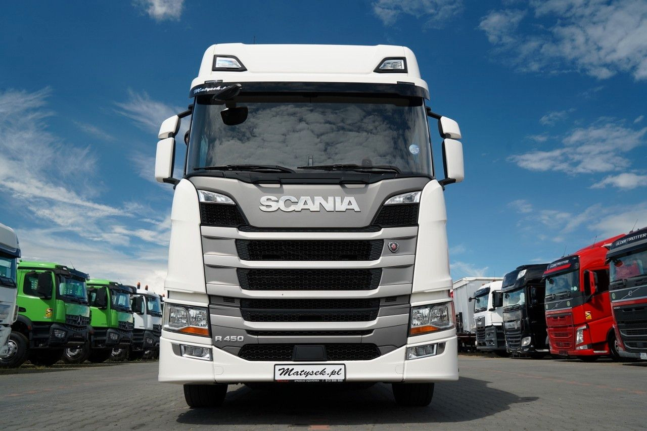Scania R 450 / ZESTAW TANDEM 120 M3 / PRZEJAZDOWY / OŚ - Plachtový nákladní auto: obrázek 5 Scania R 450 / ZESTAW TANDEM 120 M3 / PRZEJAZDOWY / OŚ - Plachtový nákladní auto: obrázek 5