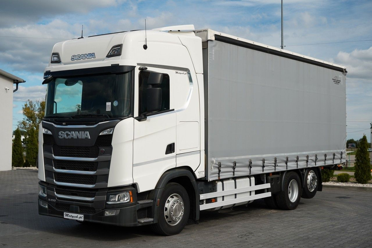Scania S 450 / SOLÓWKA / 6X2 / OŚ PODNOSZONA / 2019 / - Plachtový nákladní auto: obrázek 2 Scania S 450 / SOLÓWKA / 6X2 / OŚ PODNOSZONA / 2019 / - Plachtový nákladní auto: obrázek 2