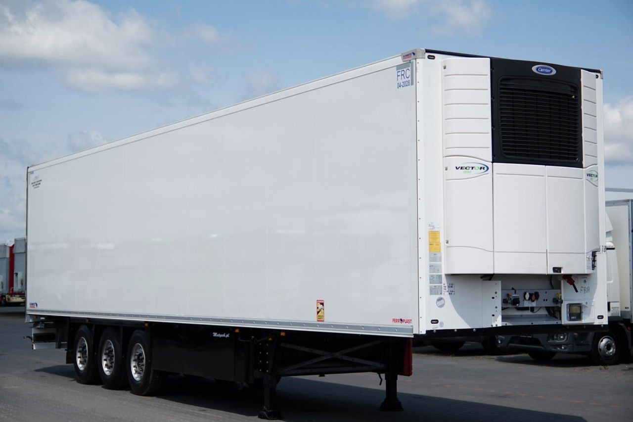 Schmitz Cargobull CHŁODNIA / AGREGAT CARRIER VECTOR 1550 / DOPPELS - Chladírenský návěs: obrázek 1 Schmitz Cargobull CHŁODNIA / AGREGAT CARRIER VECTOR 1550 / DOPPELS - Chladírenský návěs: obrázek 1