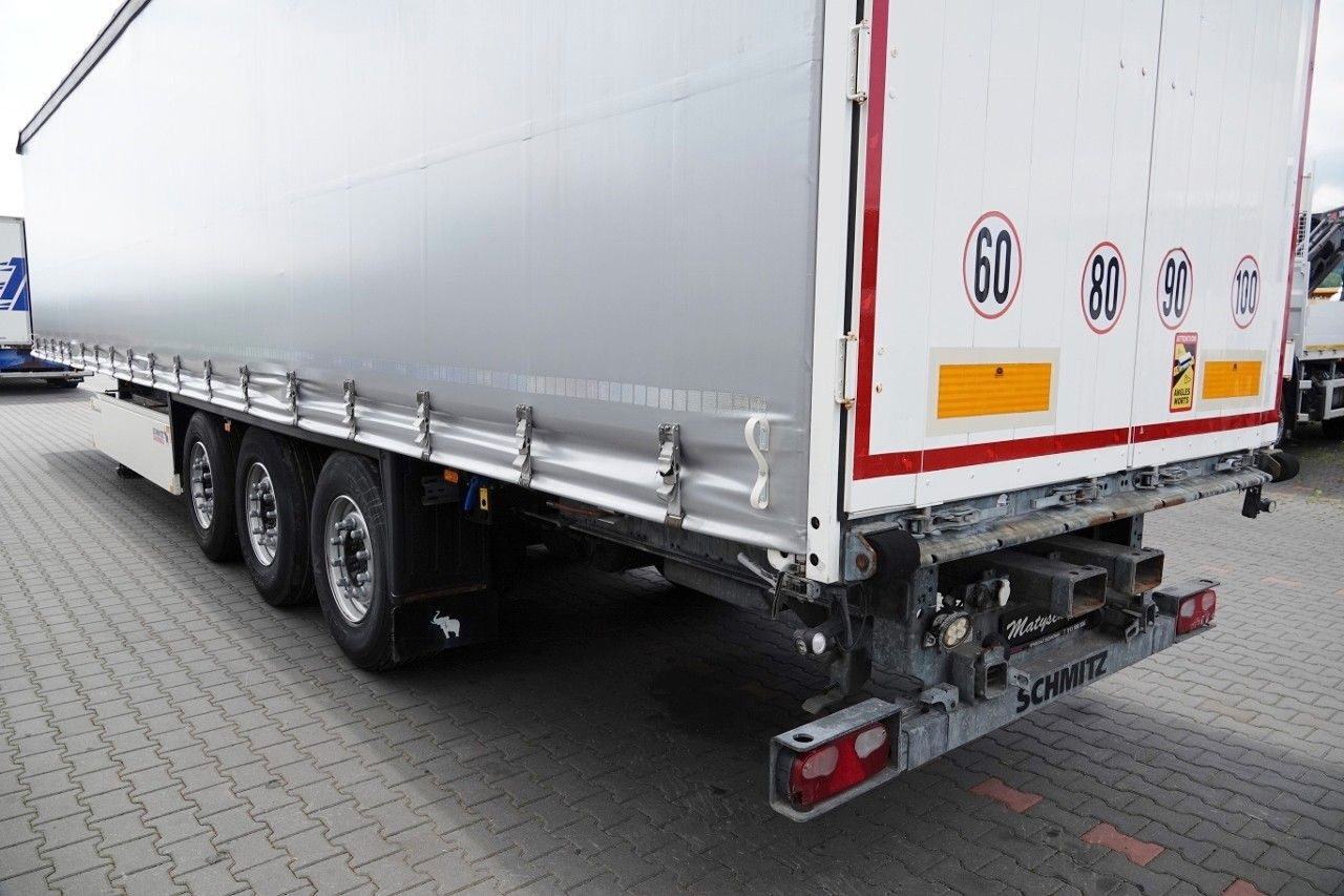 Plachtový návěs Schmitz Cargobull FIRANKA / STANDARD /  OŚ PODNOSZONA / KOSZ NA PA: obrázek 7