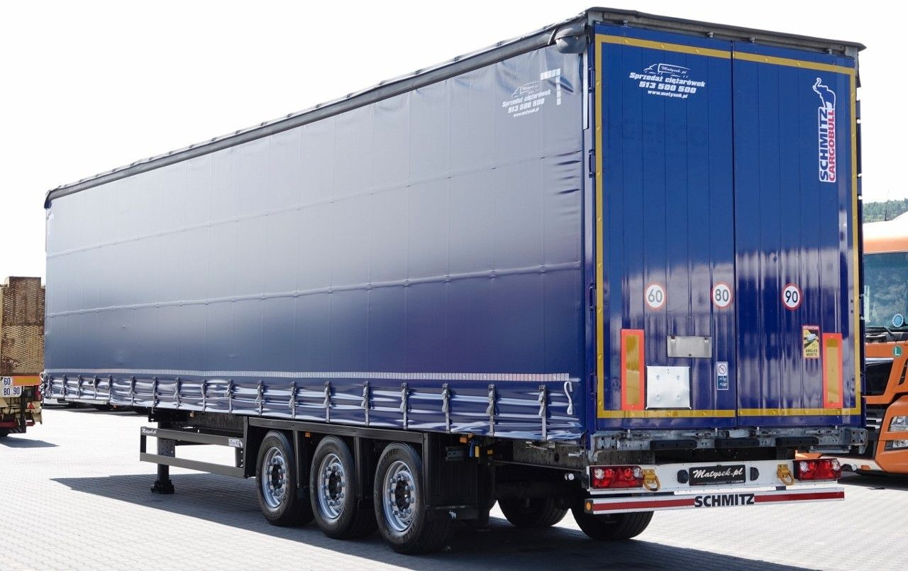 Schmitz Cargobull FIRANKA VARIOS / PODNOSZONY DACH / OPONY 385/55 - Plachtový návěs: obrázek 2 Schmitz Cargobull FIRANKA VARIOS / PODNOSZONY DACH / OPONY 385/55 - Plachtový návěs: obrázek 2