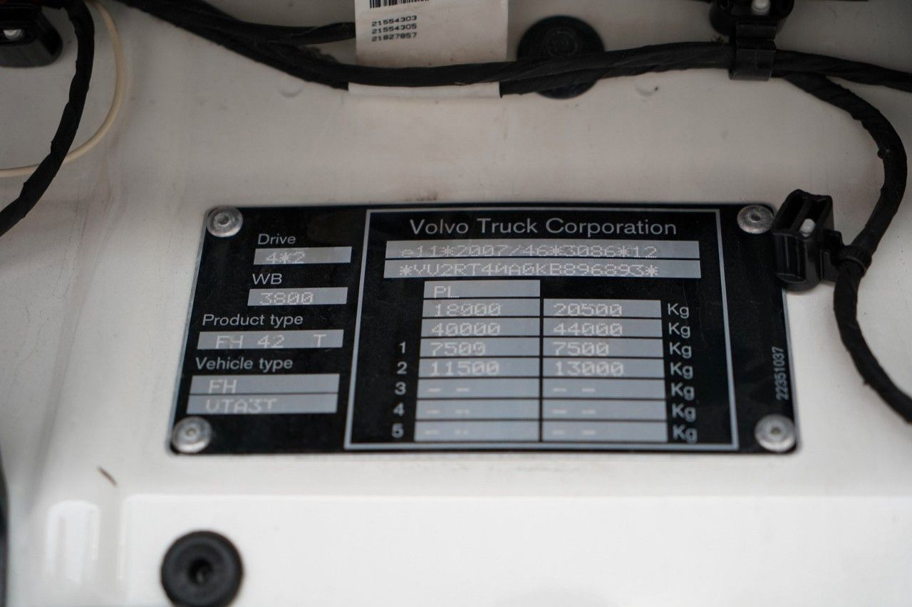 Tahač Volvo FH 500 / PO KONTRAKCIE SERWISOWYM / SPROWADZONY: obrázek 18