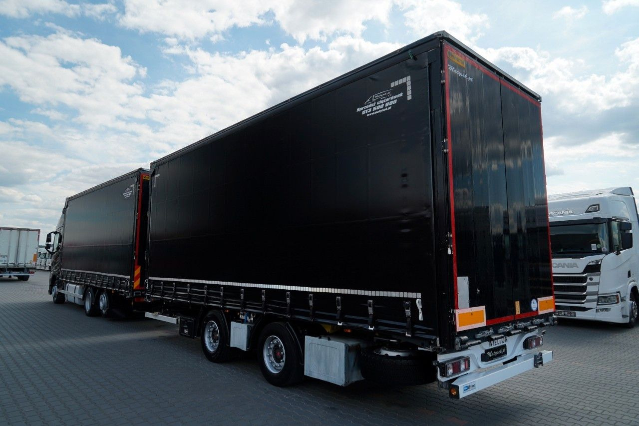 Volvo FH 460 / I-SAVE / XXL / ZESTAW TANDEM PRZEJAZDOW - Plachtový nákladní auto: obrázek 3 Volvo FH 460 / I-SAVE / XXL / ZESTAW TANDEM PRZEJAZDOW - Plachtový nákladní auto: obrázek 3