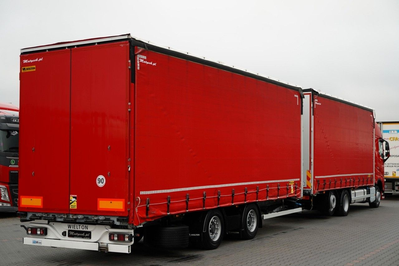 Volvo FH 460 / I-SAVE / ZESTAW TANDEM 120 M3 / PRZEJAZ - Plachtový nákladní auto: obrázek 3 Volvo FH 460 / I-SAVE / ZESTAW TANDEM 120 M3 / PRZEJAZ - Plachtový nákladní auto: obrázek 3