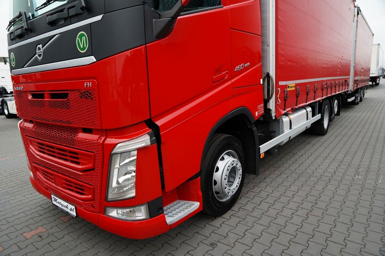 Plachtový nákladní auto Volvo FH 460 / I-SAVE / ZESTAW TANDEM 120 M3 / PRZEJAZ: obrázek 6