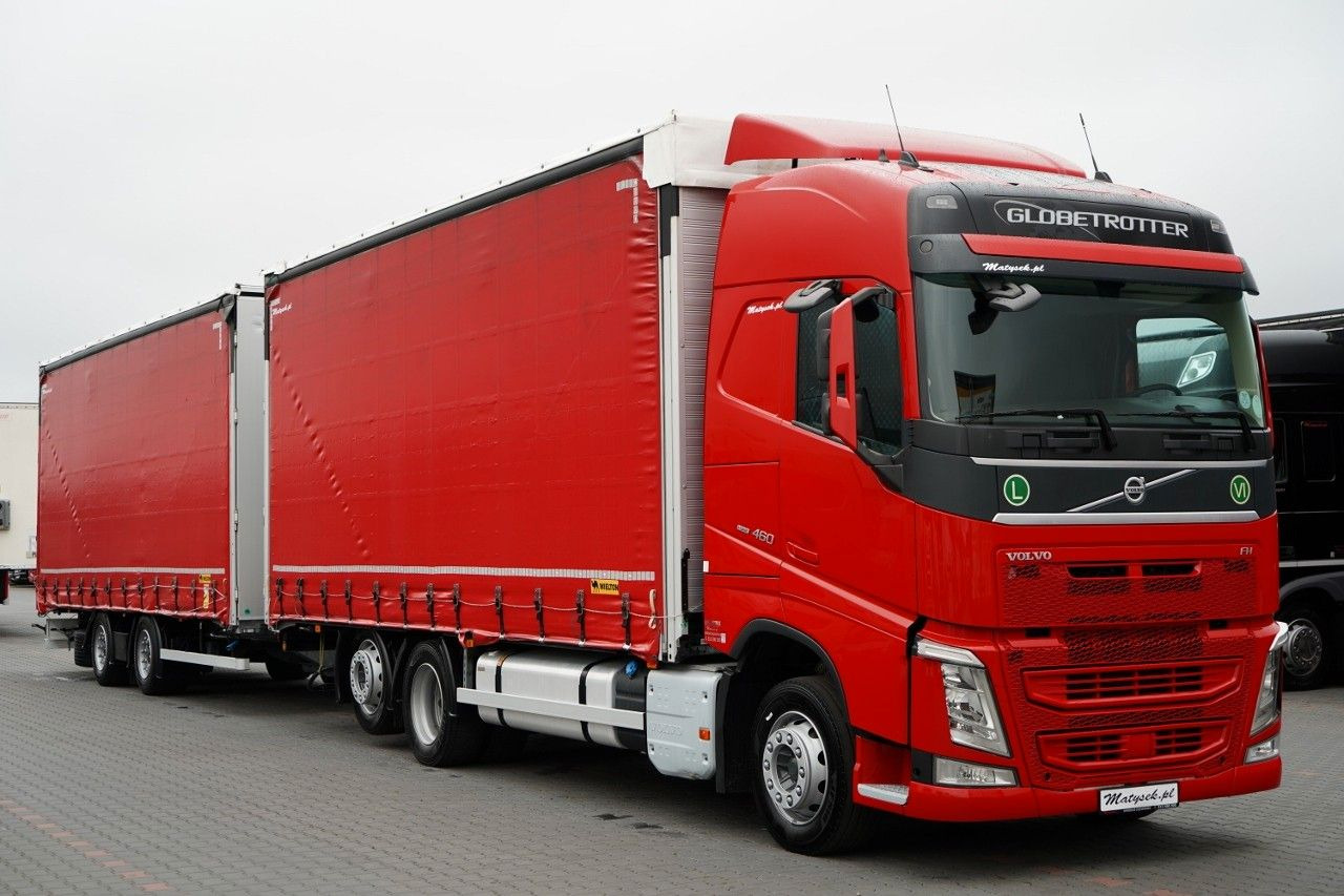 Volvo FH 460 / I-SAVE / ZESTAW TANDEM 120 M3 / PRZEJAZ - Plachtový nákladní auto: obrázek 4 Volvo FH 460 / I-SAVE / ZESTAW TANDEM 120 M3 / PRZEJAZ - Plachtový nákladní auto: obrázek 4
