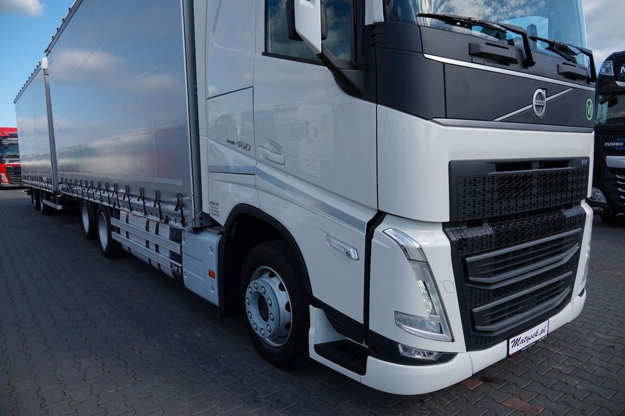 Volvo FH 460 / ZESTAW TANDEM / 120 M3 / CAŁY NA PODUS - Plachtový nákladní auto: obrázek 5 Volvo FH 460 / ZESTAW TANDEM / 120 M3 / CAŁY NA PODUS - Plachtový nákladní auto: obrázek 5