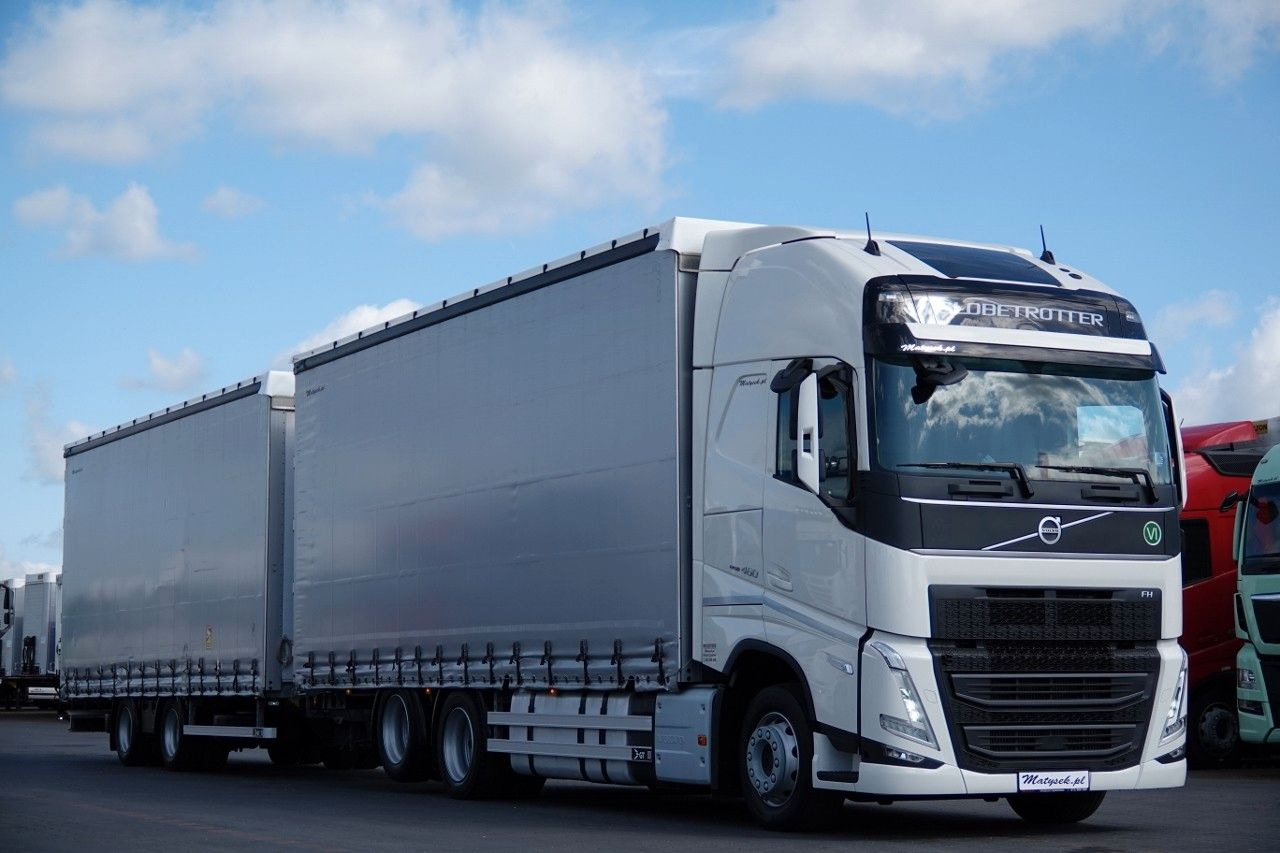Volvo FH 460 / ZESTAW TANDEM / 120 M3 / CAŁY NA PODUS - Plachtový nákladní auto: obrázek 4 Volvo FH 460 / ZESTAW TANDEM / 120 M3 / CAŁY NA PODUS - Plachtový nákladní auto: obrázek 4