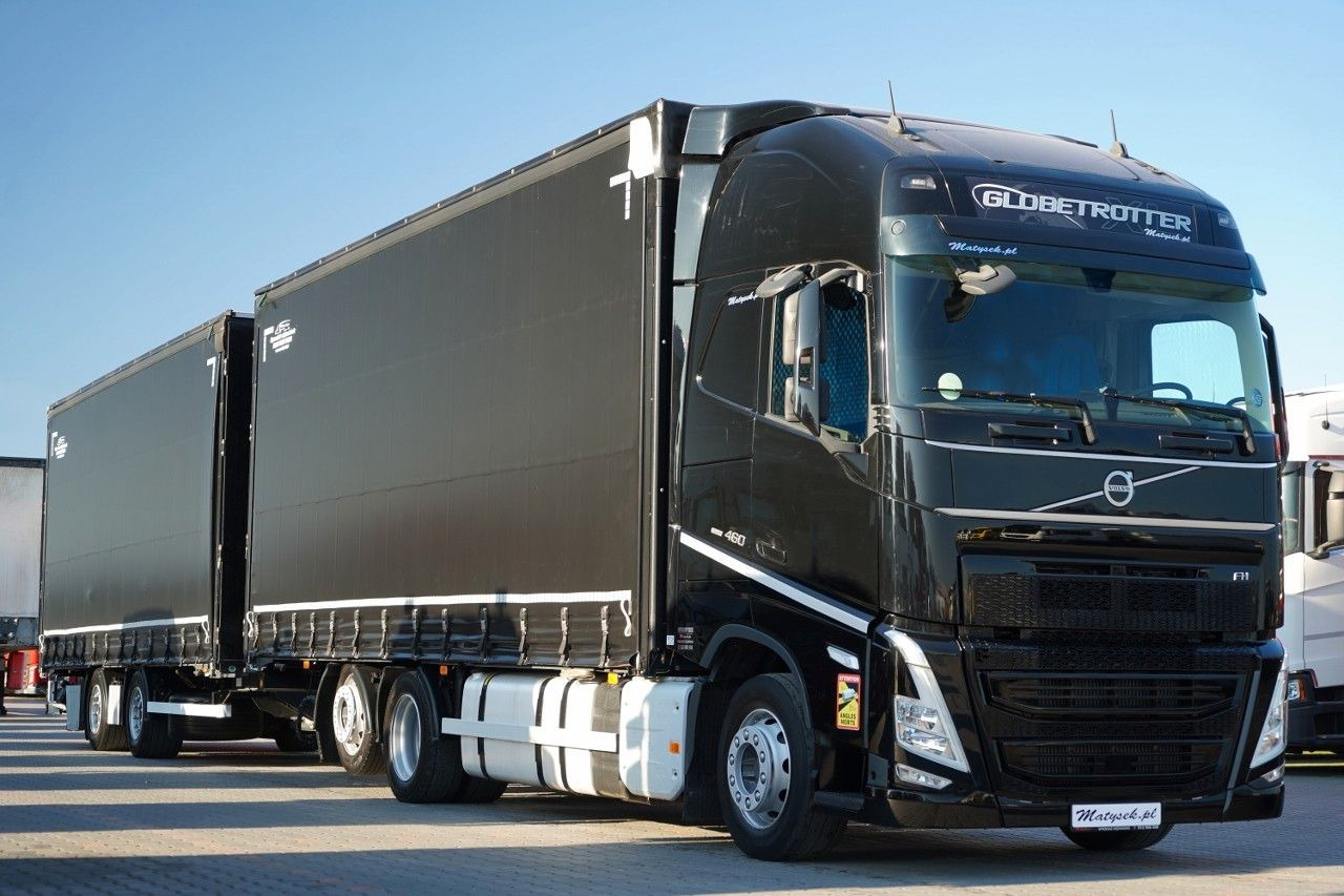 Volvo FH 460 / ZESTAW TANDEM / 120 M3 / PRZEJAZDOWY / - Plachtový nákladní auto: obrázek 4 Volvo FH 460 / ZESTAW TANDEM / 120 M3 / PRZEJAZDOWY / - Plachtový nákladní auto: obrázek 4