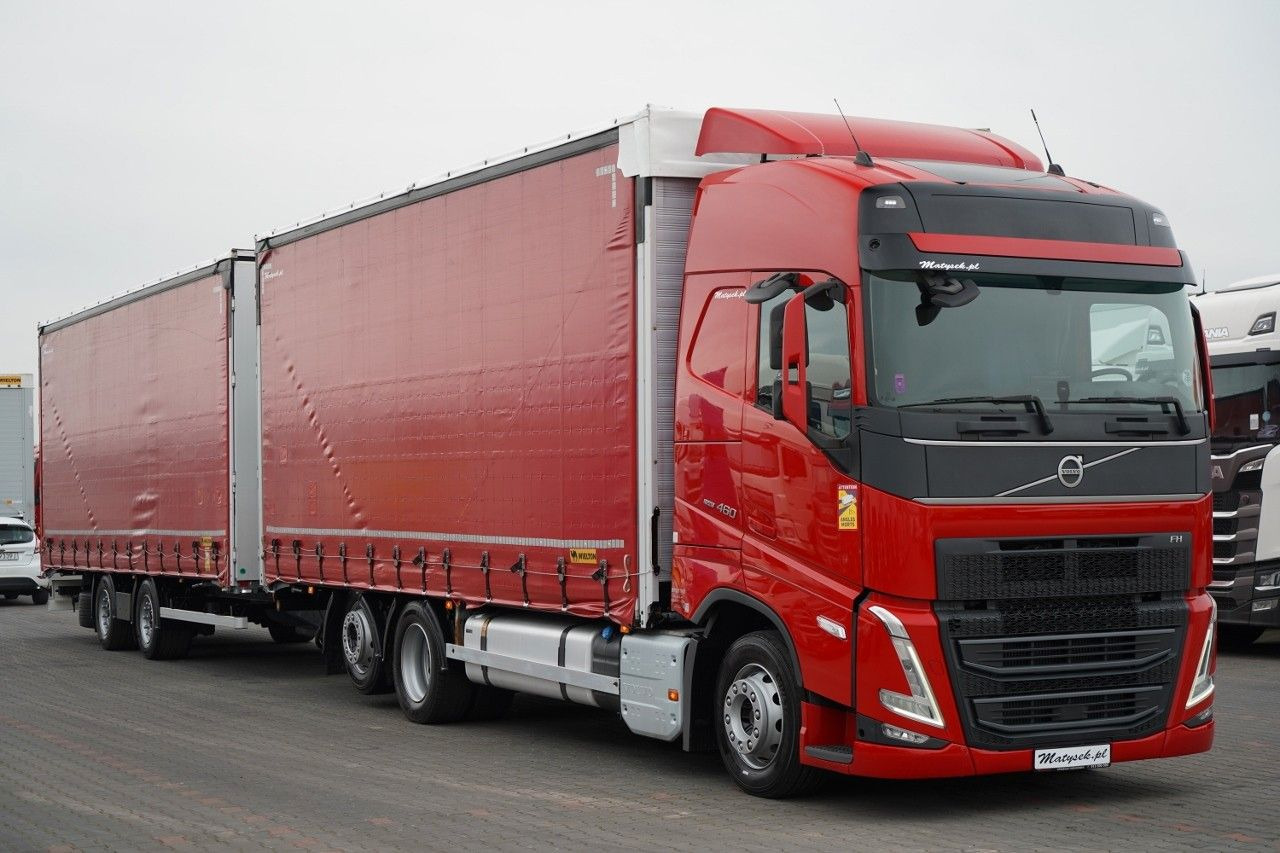 Volvo FH 460 / ZESTAW TANDEM / 120 M3 / PRZEJAZDOWY / - Plachtový nákladní auto: obrázek 5 Volvo FH 460 / ZESTAW TANDEM / 120 M3 / PRZEJAZDOWY / - Plachtový nákladní auto: obrázek 5