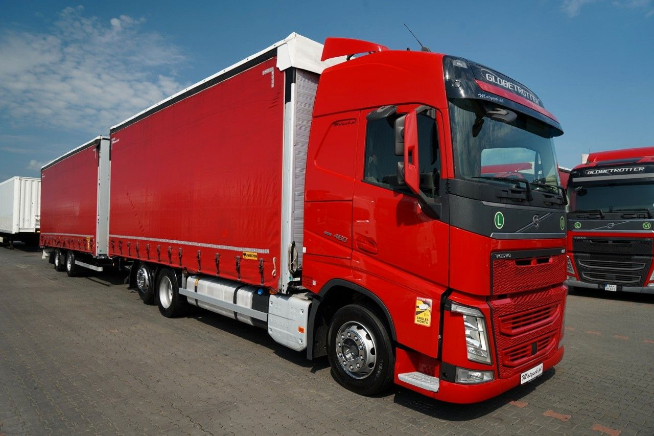 Volvo FH 460 / ZESTAW TANDEM / PRZEJAZDOWY / MEGA / I- - Plachtový nákladní auto: obrázek 5 Volvo FH 460 / ZESTAW TANDEM / PRZEJAZDOWY / MEGA / I- - Plachtový nákladní auto: obrázek 5