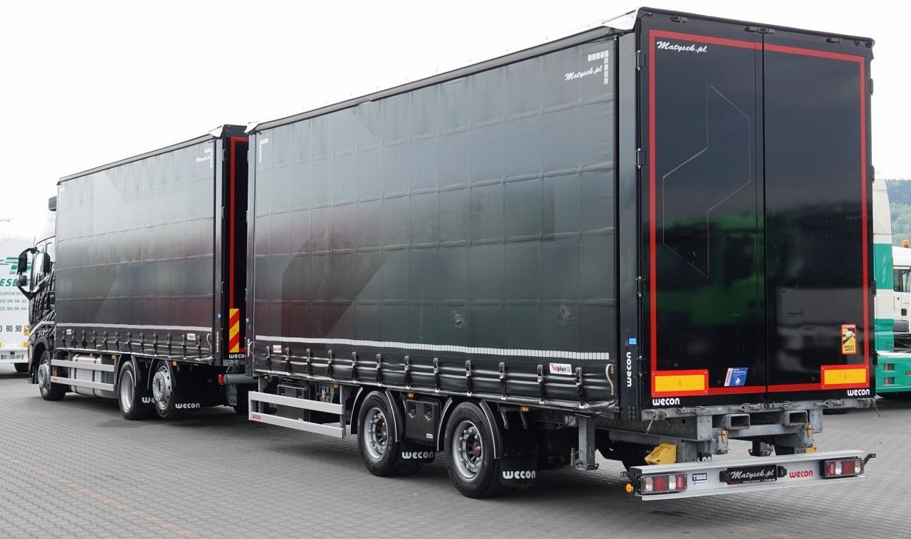 Volvo FH 500 / I-SAVE / XL / ZESTAW TANDEM PRZEJAZDOWY - Plachtový nákladní auto: obrázek 3 Volvo FH 500 / I-SAVE / XL / ZESTAW TANDEM PRZEJAZDOWY - Plachtový nákladní auto: obrázek 3