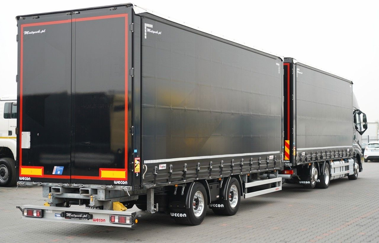 Volvo FH 500 /XXL / ZESTAW TANDEM PRZEJAZDOWY 120 M3 / - Plachtový nákladní auto, Plachtový přívěs: obrázek 4 Volvo FH 500 /XXL / ZESTAW TANDEM PRZEJAZDOWY 120 M3 / - Plachtový nákladní auto, Plachtový přívěs: obrázek 4