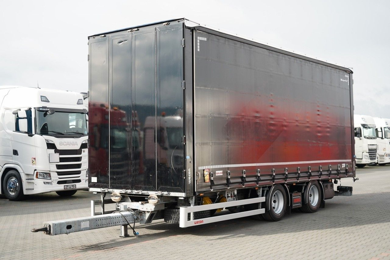 Wecon PRZYCZEPA - 7,7 M / TANDEM / PRZEJAZDOWA  / OŚ - Plachtový přívěs: obrázek 2 Wecon PRZYCZEPA - 7,7 M / TANDEM / PRZEJAZDOWA  / OŚ - Plachtový přívěs: obrázek 2