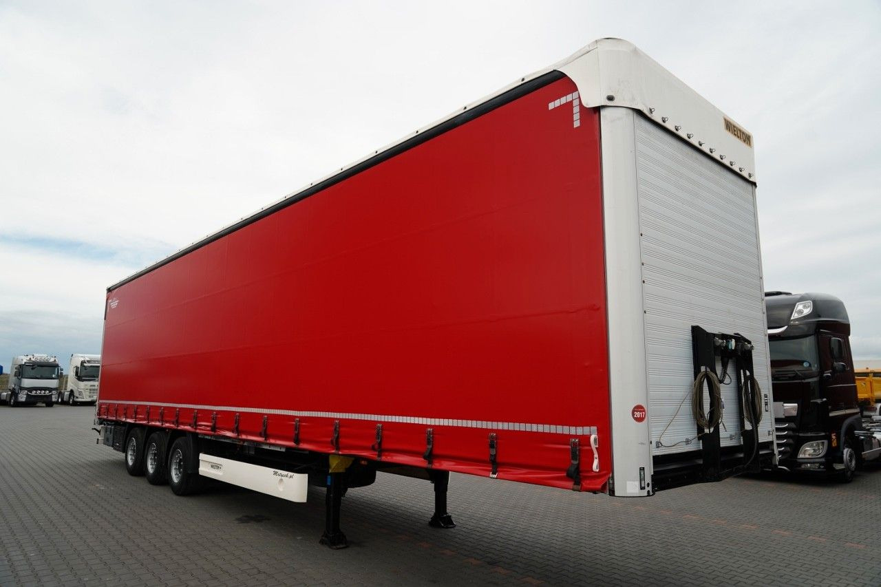 Wielton FIRANKA MEGA / LOWDECK / OŚ PODNOSZONA / OSIE SA - Plachtový návěs: obrázek 2 Wielton FIRANKA MEGA / LOWDECK / OŚ PODNOSZONA / OSIE SA - Plachtový návěs: obrázek 2