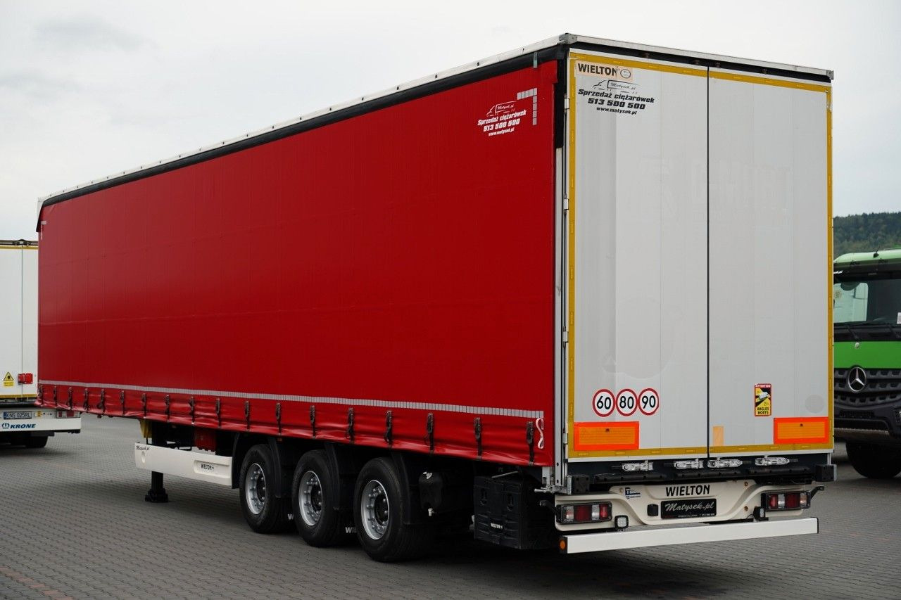 Wielton FIRANKA MEGA / LOWDECK / OŚ PODNOSZONA / OSIE SA - Plachtový návěs: obrázek 5 Wielton FIRANKA MEGA / LOWDECK / OŚ PODNOSZONA / OSIE SA - Plachtový návěs: obrázek 5