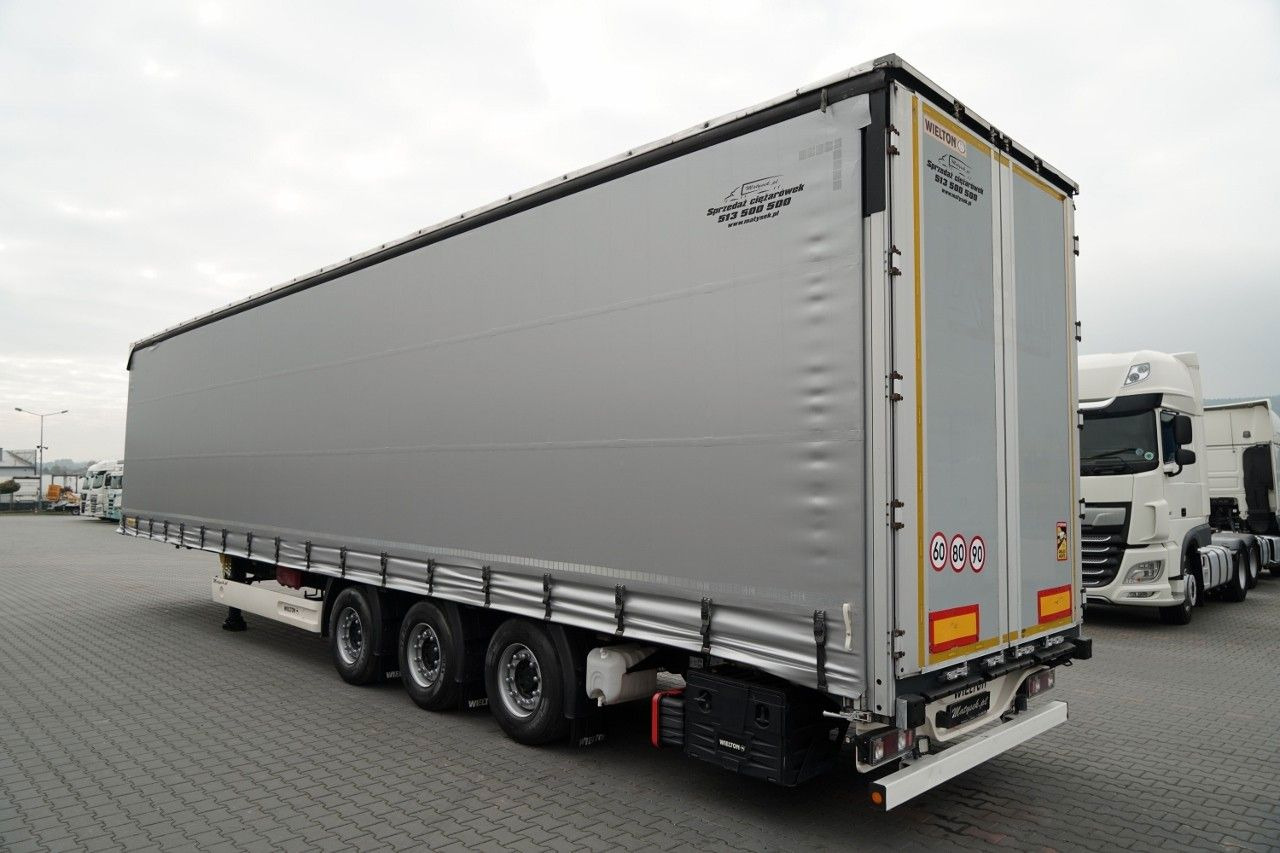 Wielton FIRANKA / MEGA / LOWDECK / OŚ PODNOSZONA / SAF - Plachtový návěs: obrázek 3 Wielton FIRANKA / MEGA / LOWDECK / OŚ PODNOSZONA / SAF - Plachtový návěs: obrázek 3