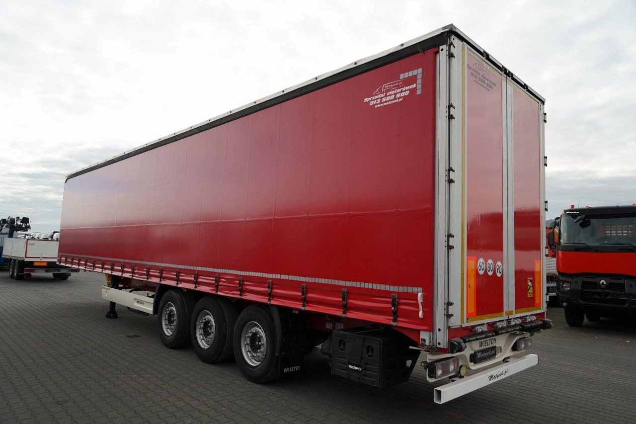 Wielton FIRANKA STANDARD / MULDA DO STALI - 9 M / OŚ PO - Plachtový návěs: obrázek 3 Wielton FIRANKA STANDARD / MULDA DO STALI - 9 M / OŚ PO - Plachtový návěs: obrázek 3