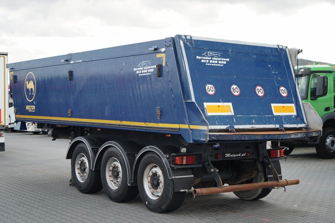 Wielton WYWROTKA / 24 M3 / ALUMINIOWA / OŚ PODNOSZONA / - Sklápěcí návěs: obrázek 4 Wielton WYWROTKA / 24 M3 / ALUMINIOWA / OŚ PODNOSZONA / - Sklápěcí návěs: obrázek 4