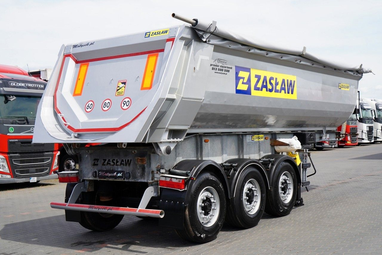 Sklápěcí návěs ZASŁAW WYWROTKA 27 m3 / STALOWA / HP / RYNNA / 2017 rok: obrázek 6
