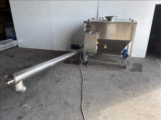 NNP Hopper and elevator screw conveyor - Dopravník: obrázek 2 NNP Hopper and elevator screw conveyor - Dopravník: obrázek 2